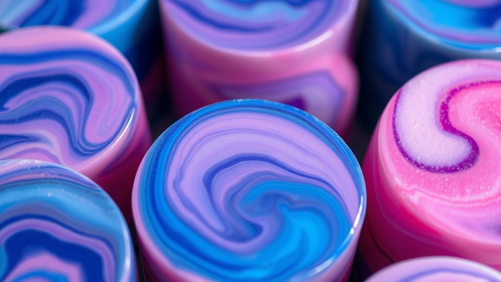 controlled pouring and cooling