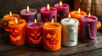 create spooky scented candles