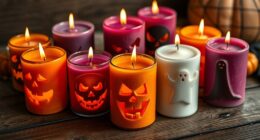 create spooky scented candles
