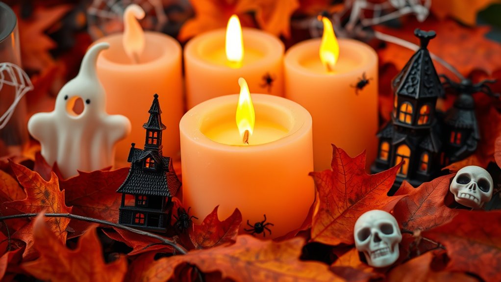 decorative halloween candle accessories