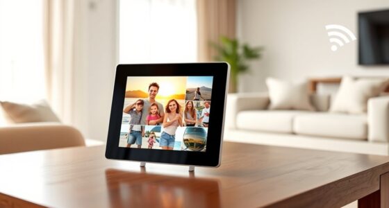 digital photo frames with email sharing