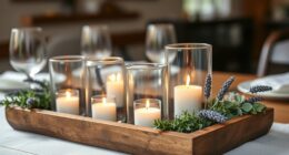 diy candle arrangement ideas