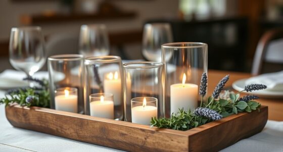 diy candle arrangement ideas
