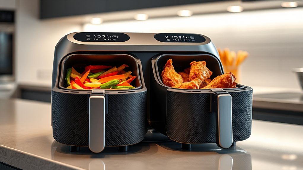 dual basket air fryer considerations