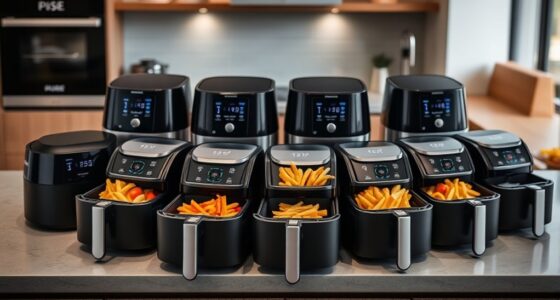 dual basket air fryers