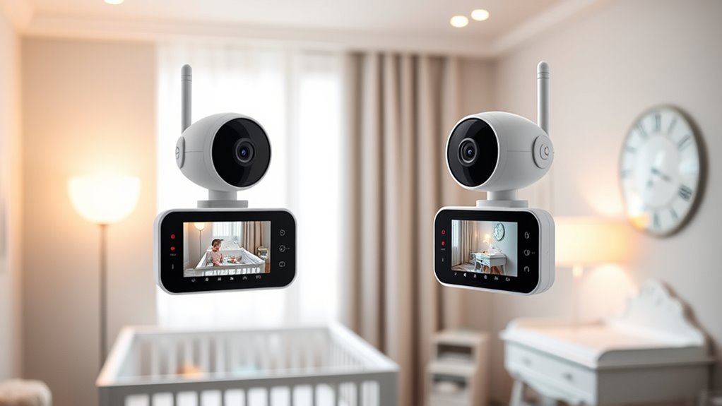 dual camera baby monitor factors