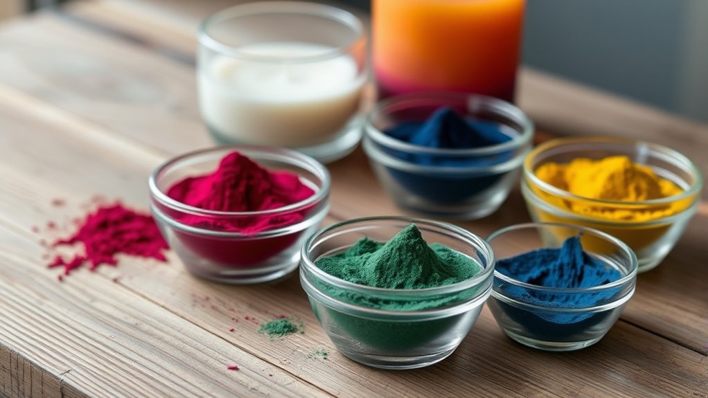 eco friendly candle coloring techniques