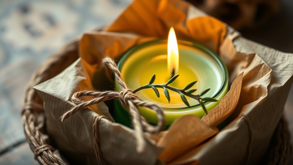 eco friendly candle packaging