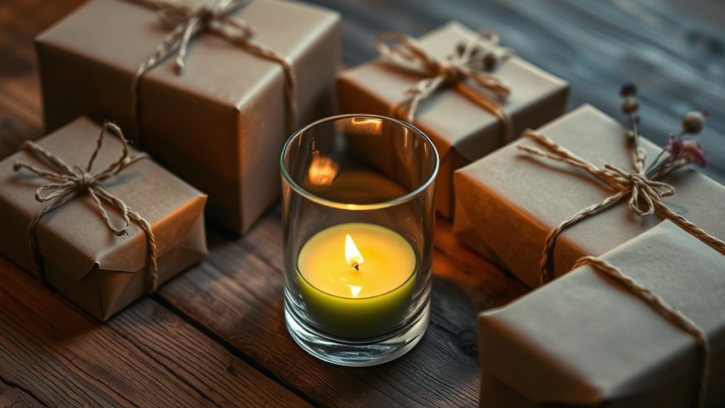 eco friendly handmade candle gifts