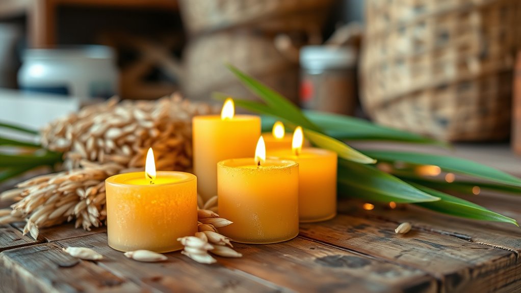 eco friendly rice bran wax