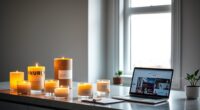 effective online candle marketing