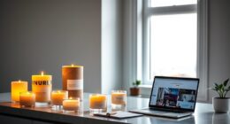 effective online candle marketing