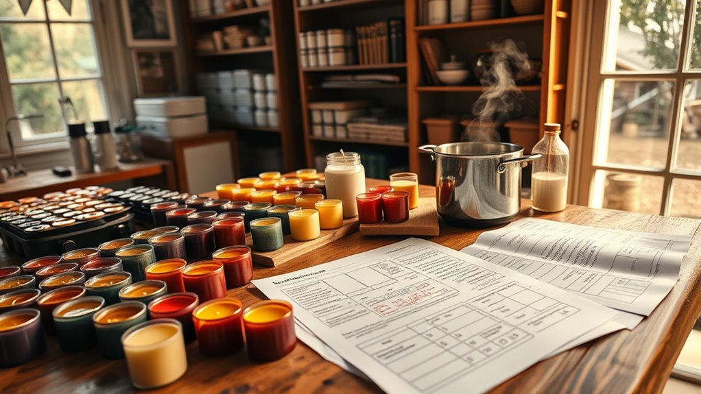 efficient candle business operations