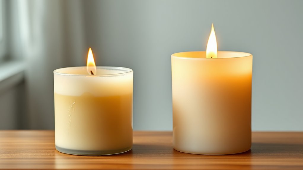 efficient long lasting candle burn
