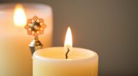 enhancing candle burn performance