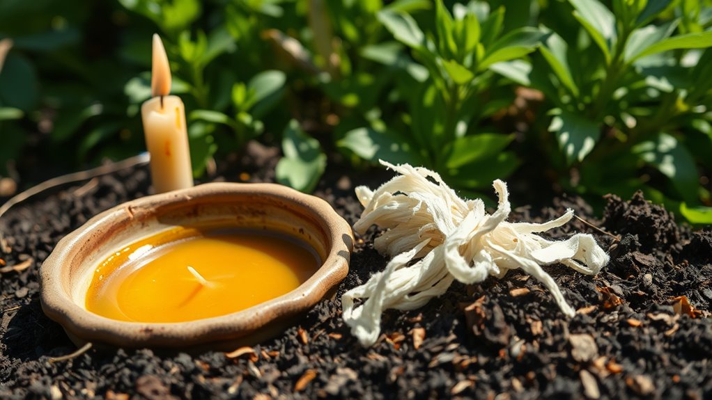 environmental pollution from candle disposal