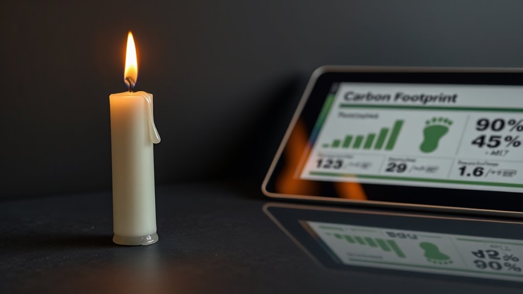 evaluate candle environmental impact