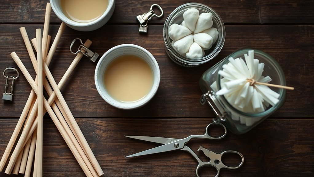 gather materials and tools