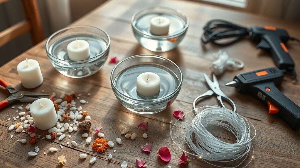 gather materials tools safety