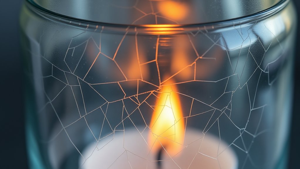 glass cracking from heat