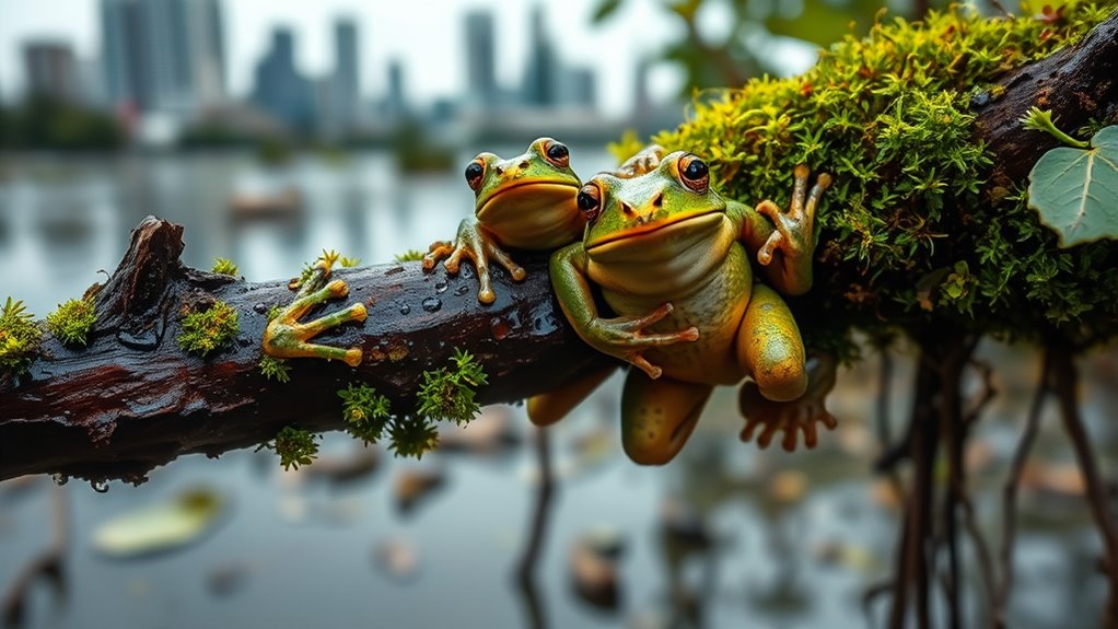 habitat destruction threatens amphibians