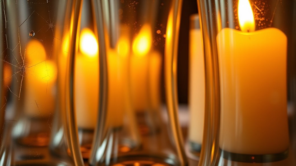 handle candles with care