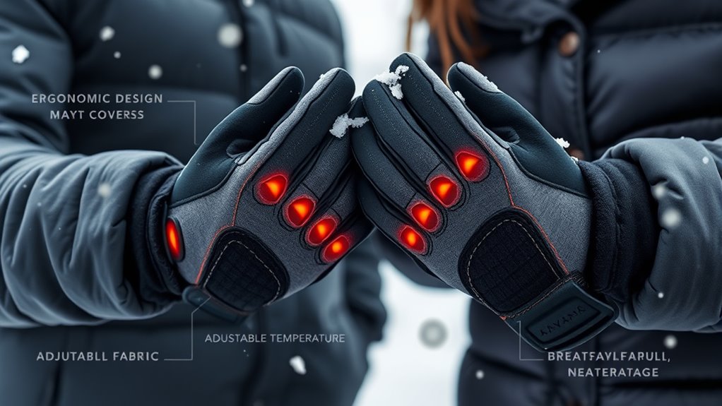 heated glove features guide