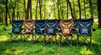 heavy duty portable camping chairs