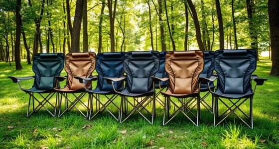 heavy duty portable camping chairs