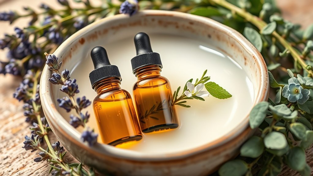 herb and oil scent blending