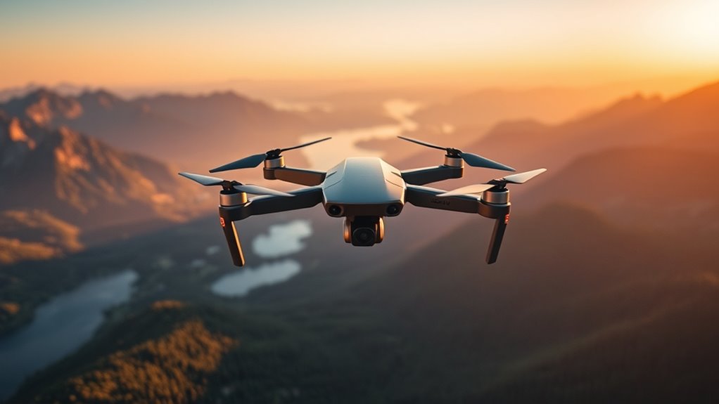 high quality stable drone footage