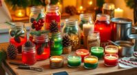 holiday candle making ideas