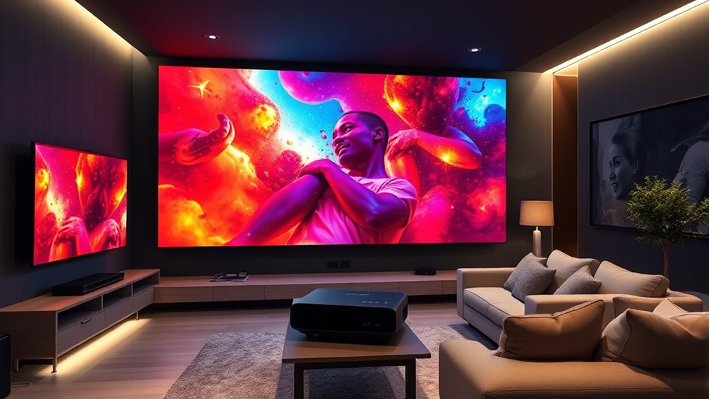 home theater laser projector factors