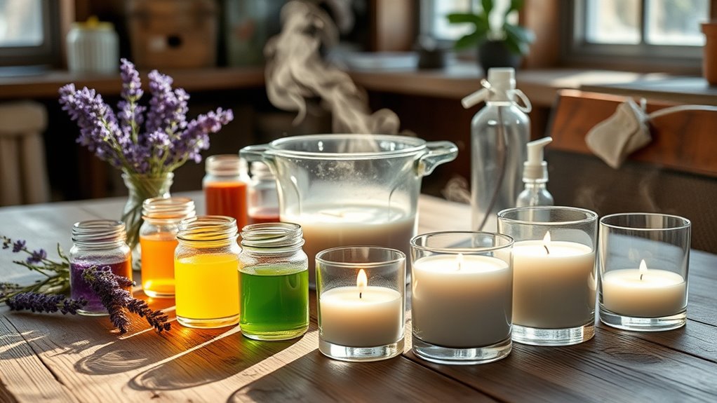 homemade natural candle scents
