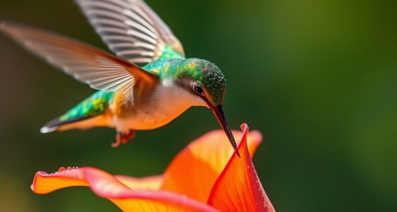 hummingbird s rapid pollination flight