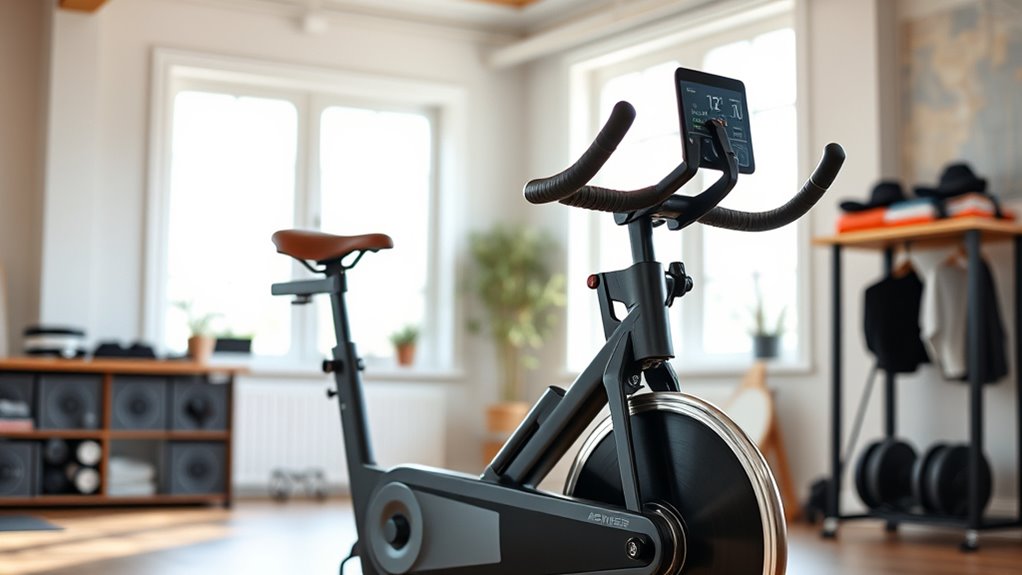 indoor cycling bike features