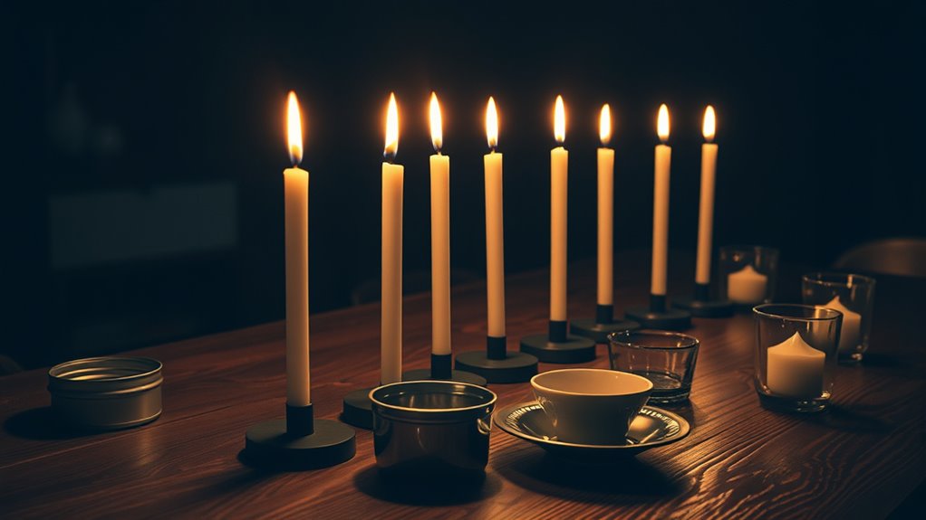 keep candles safe distance