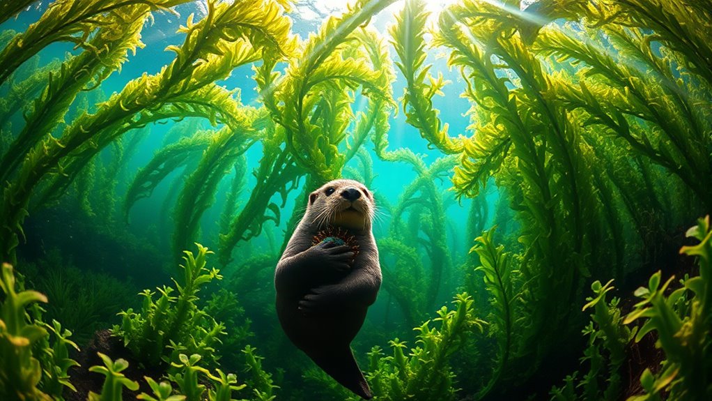 kelp forests support ecosystems