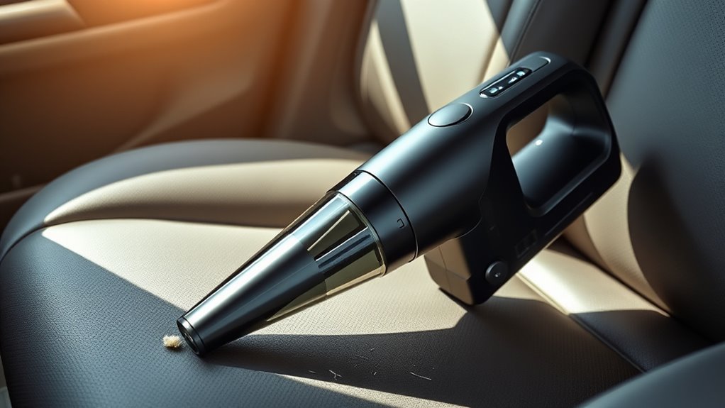 key portable car vacuum features