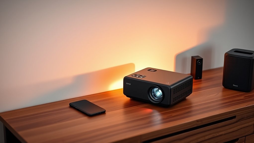 key portable projector features