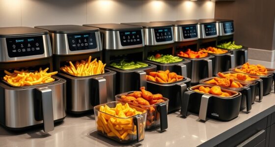 large capacity family air fryers