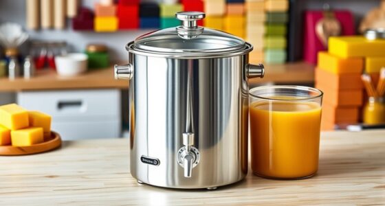 large capacity wax melters