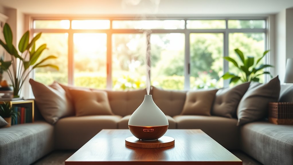 large room diffuser features