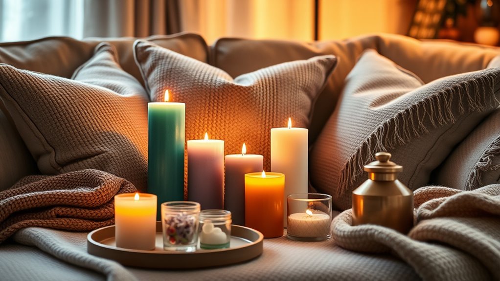 layer scents for ambiance