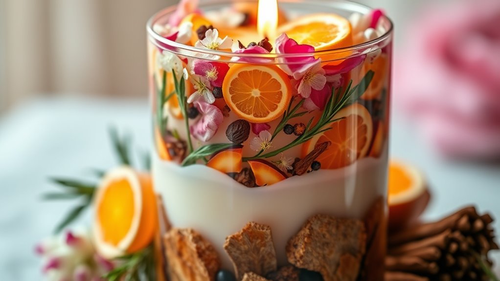 layered fragrance note harmony