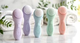 luxury at home facial cleansing