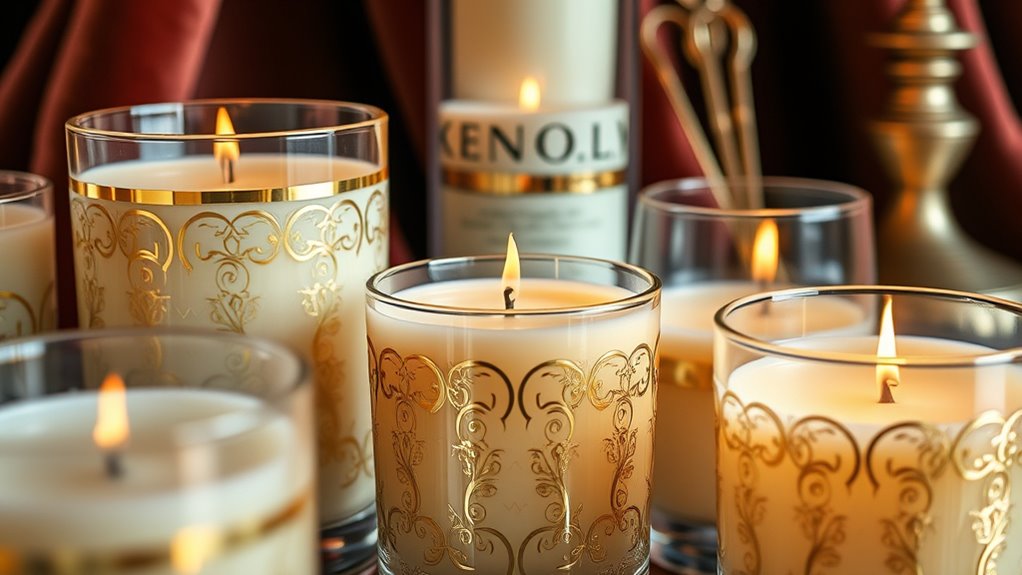 luxury candle craftsmanship symbolism