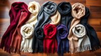luxury cashmere winter scarves