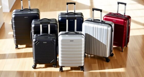 luxury durable luggage sets