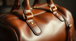 luxury leather travel bags